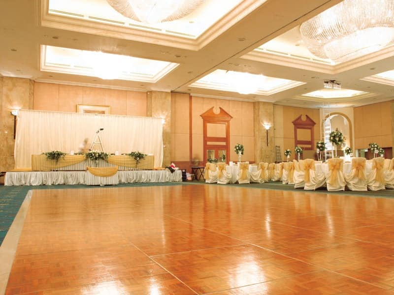Classic Oak Wood Parquet Dance Floor