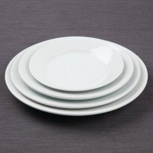 Classic White Bone China Dinner Plate