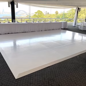Glossy White Dance Floor (Per Sq Meter)