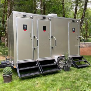 Luxury 2-Stall VIP Restroom Trailer
