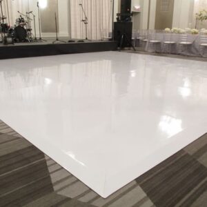 Modular Seamless White LED Dance Floor