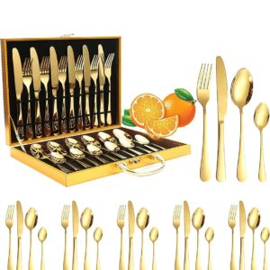 Premium Gold Cutlery Set (Per Pax)
