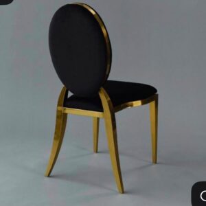 Black and Gold Chameleon Chair