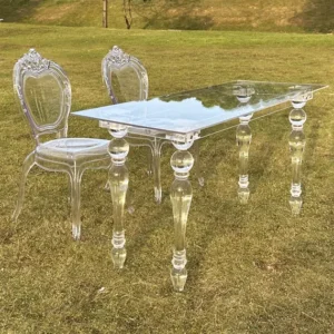 Seamless Acrylic "Ghost" Table