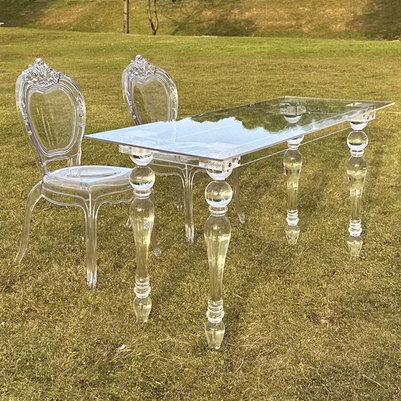 Seamless Acrylic "Ghost" Table