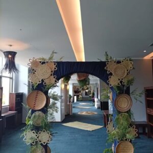 Woven Basket Entrance Arch