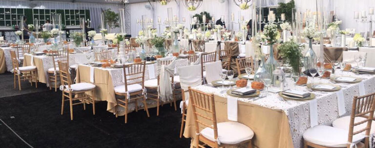 Chairs and Tables: 7 Ultimate Steps for Your Stunning Event in Kenya